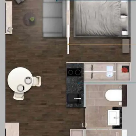 Apartment 1,5 über Den Wolken